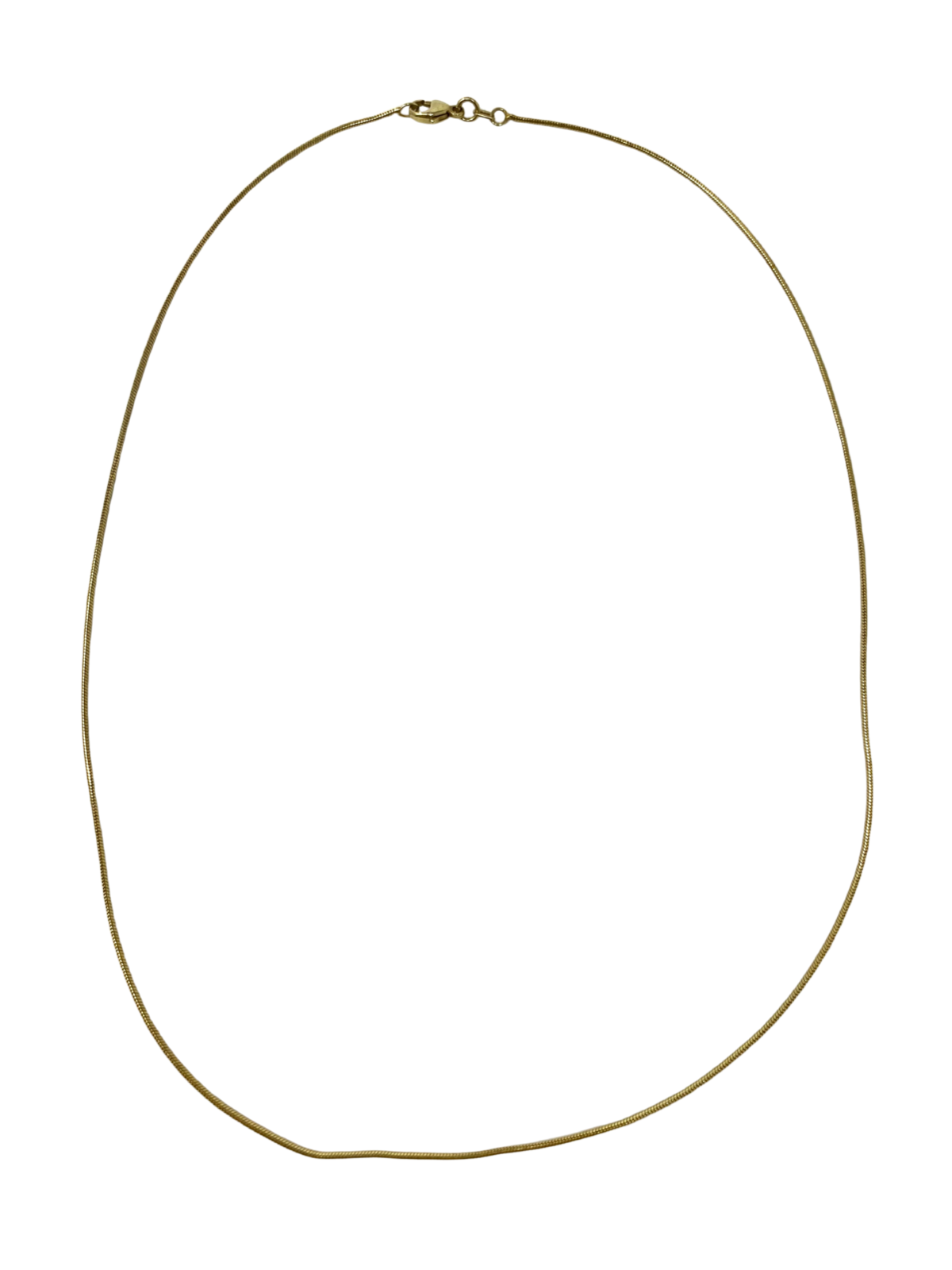 585 Gold Halskette Schlangenkette 45cm 14K