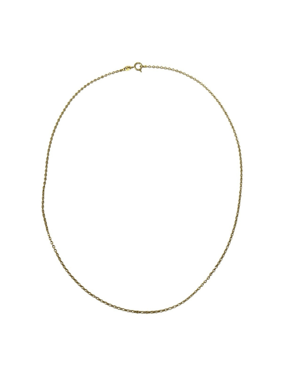 750 Gold Halskette Ankerkette 46cm 18K