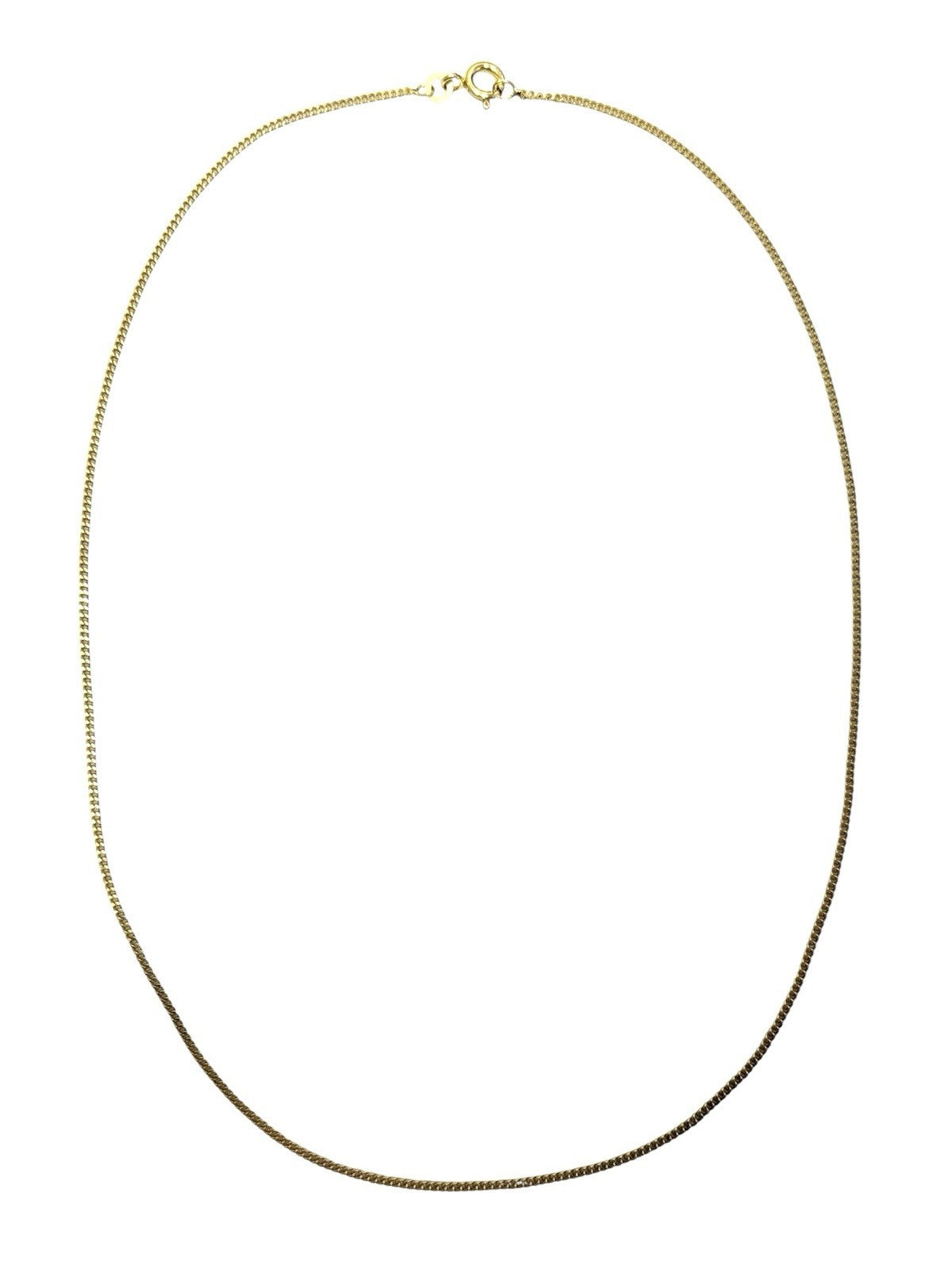 333 Gold Halskette Panzerkette 42cm 1,4mm glänzend 8K