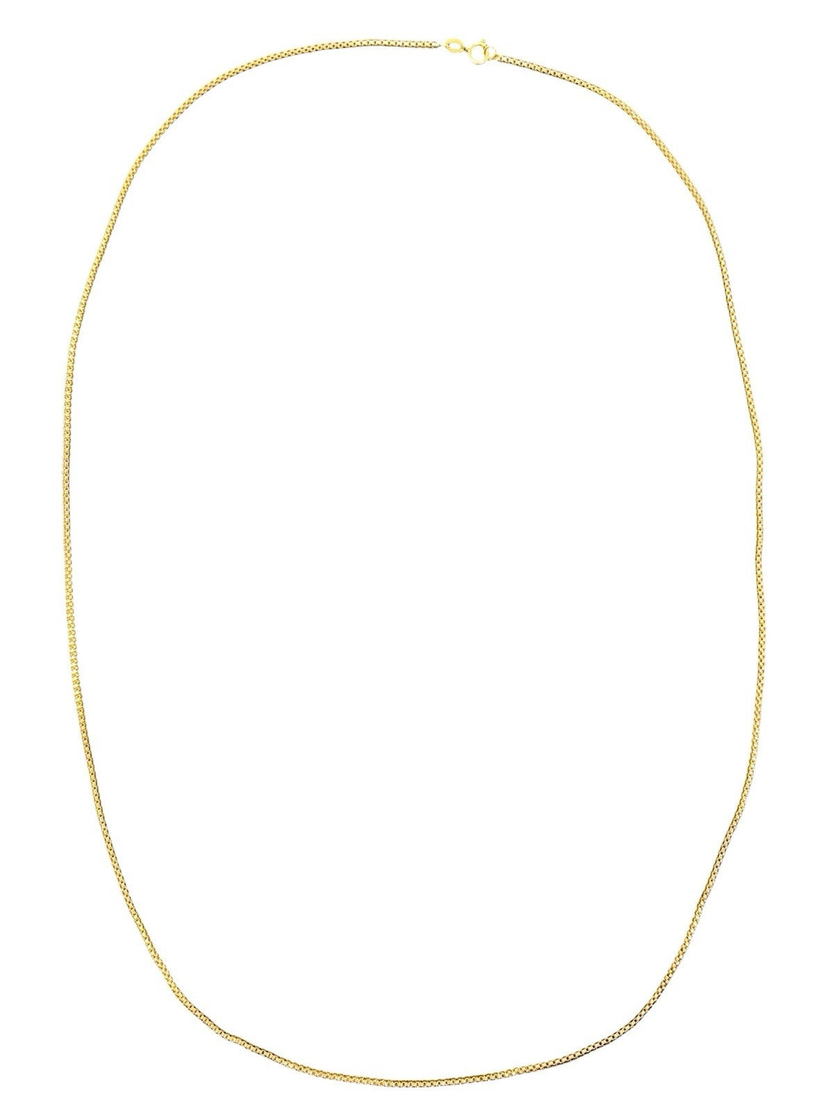 585 Gold Halskette Venezianerkette Stegpanzerkette 88cm 1,9mm 14K