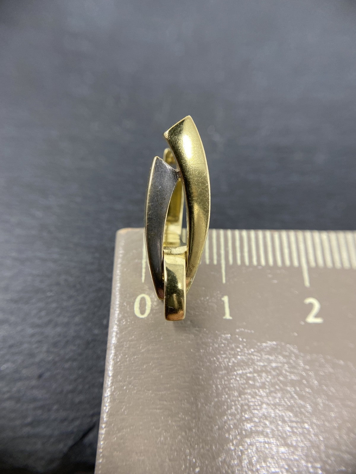 333 Gold Ohrstecker Ohrringe in Bicolor | 8K