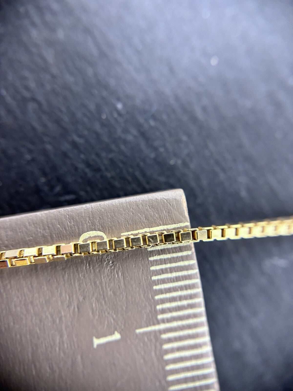 333 Gold Halskette Venezianerkette 45cm 1,5mm massiv glänzend 8K