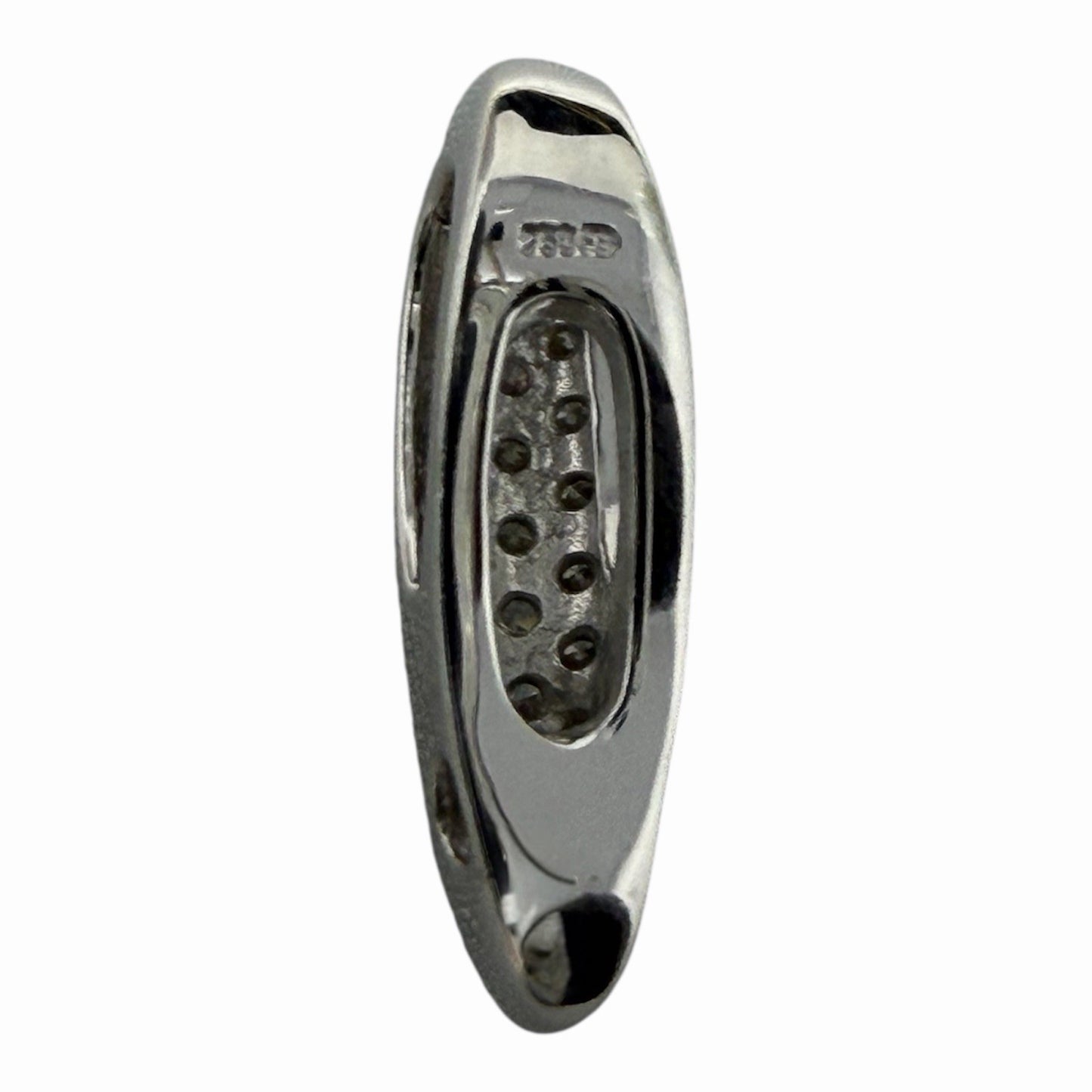 750 Gold Anhänger Brillanten 0,3ct Top Qualität- 29 Brillanten 18K