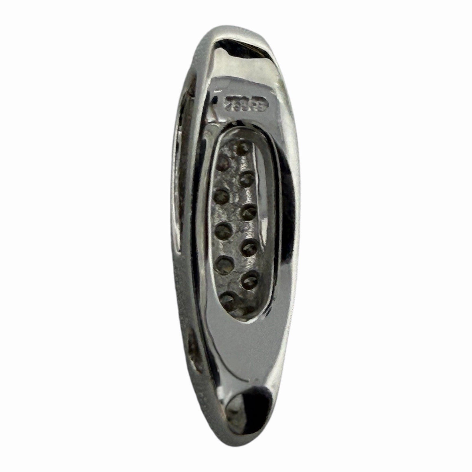 750 Gold Anhänger Brillanten 0,3ct Top Qualität- 29 Brillanten 18K