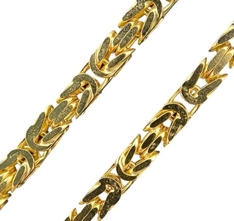 Königskette 14Karat / 585 Gelbgold 80cm Herren