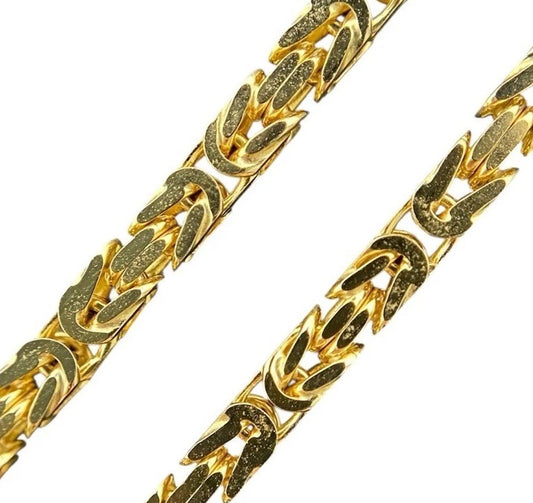 Königskette 14Karat / 585 Gelbgold 80cm Herren