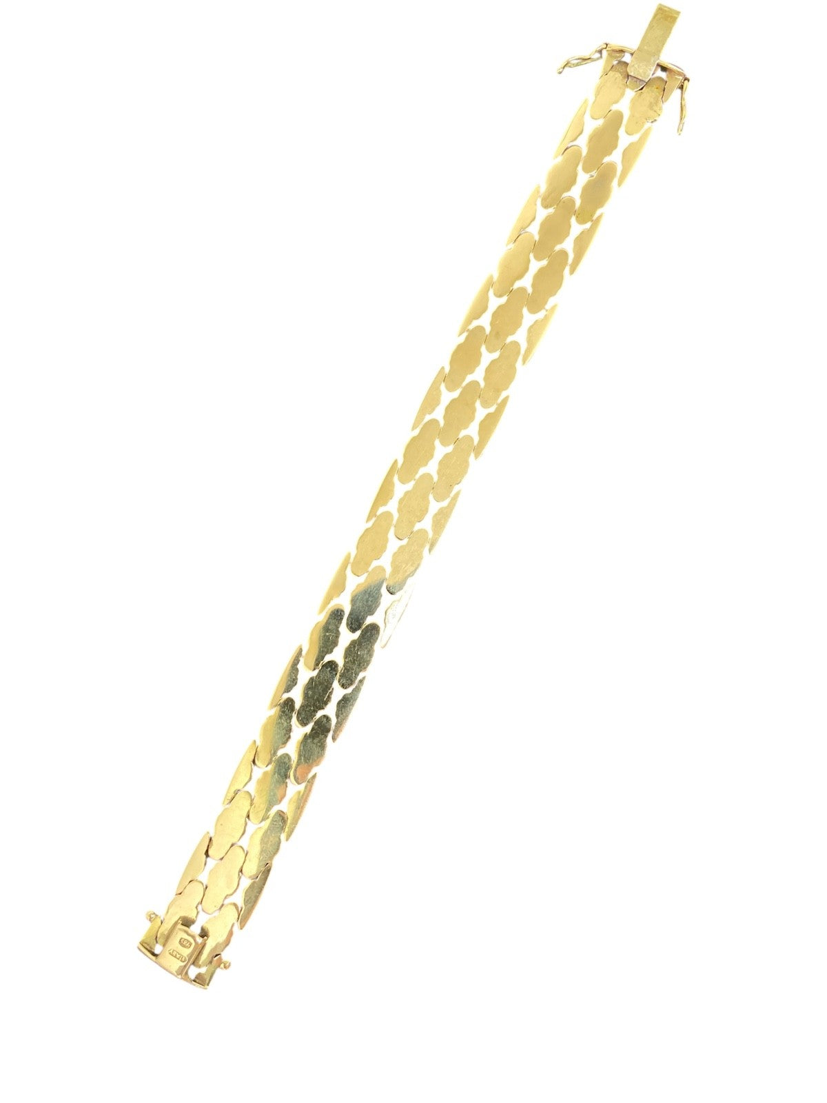 585 Gold Armband Fassonarmband 2,3cm 14K