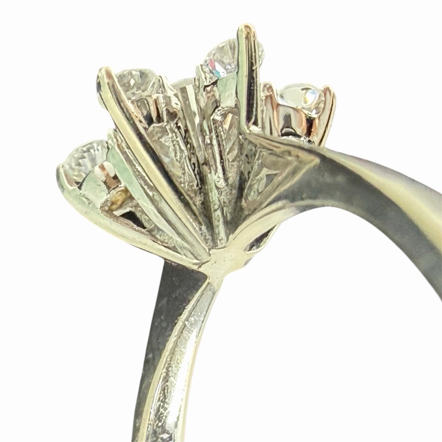 585 Gold Ring 0,65 Carat Diamant Solitärring Gr.54 14K