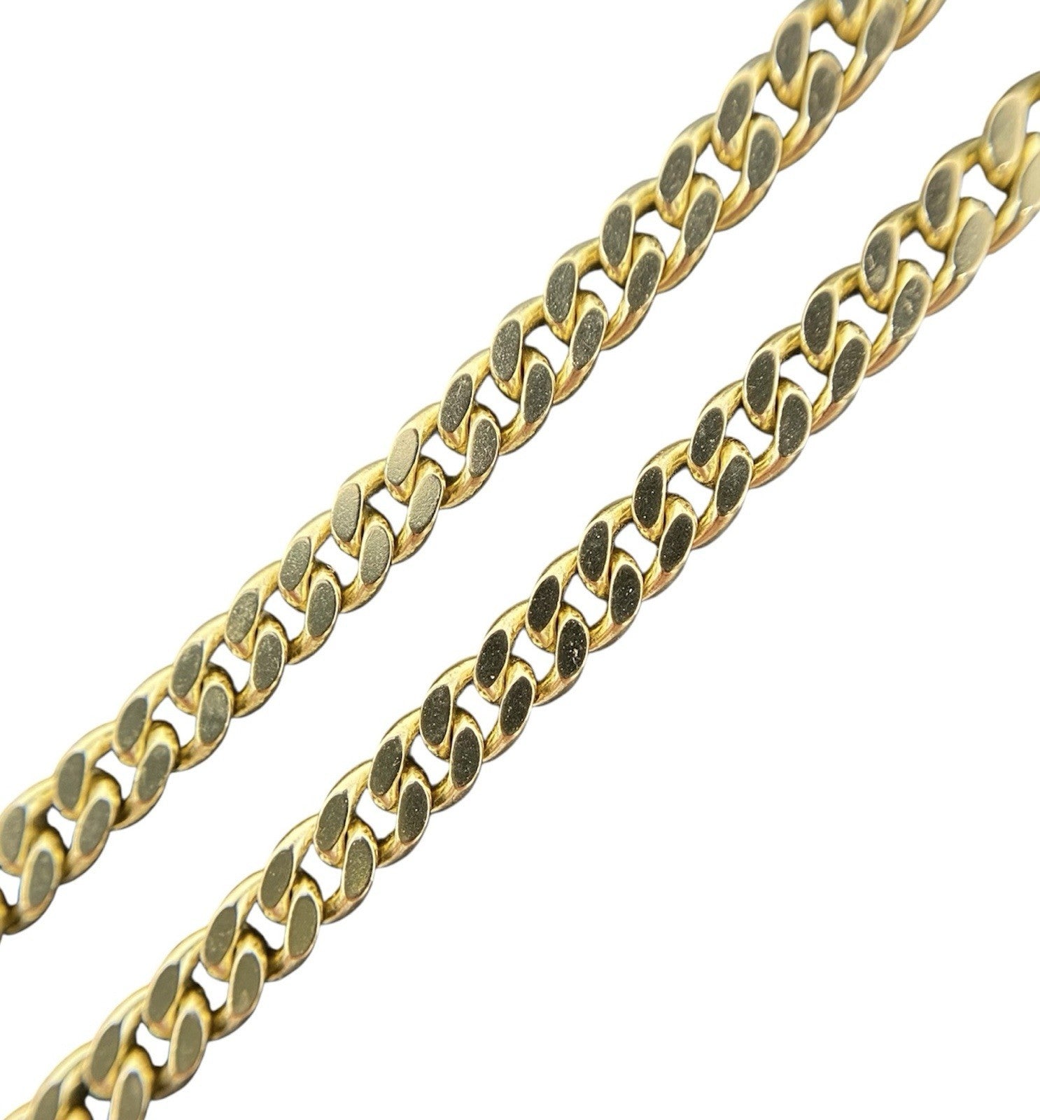 585 Gold Halskette Panzerkette 3mm 18g 14K