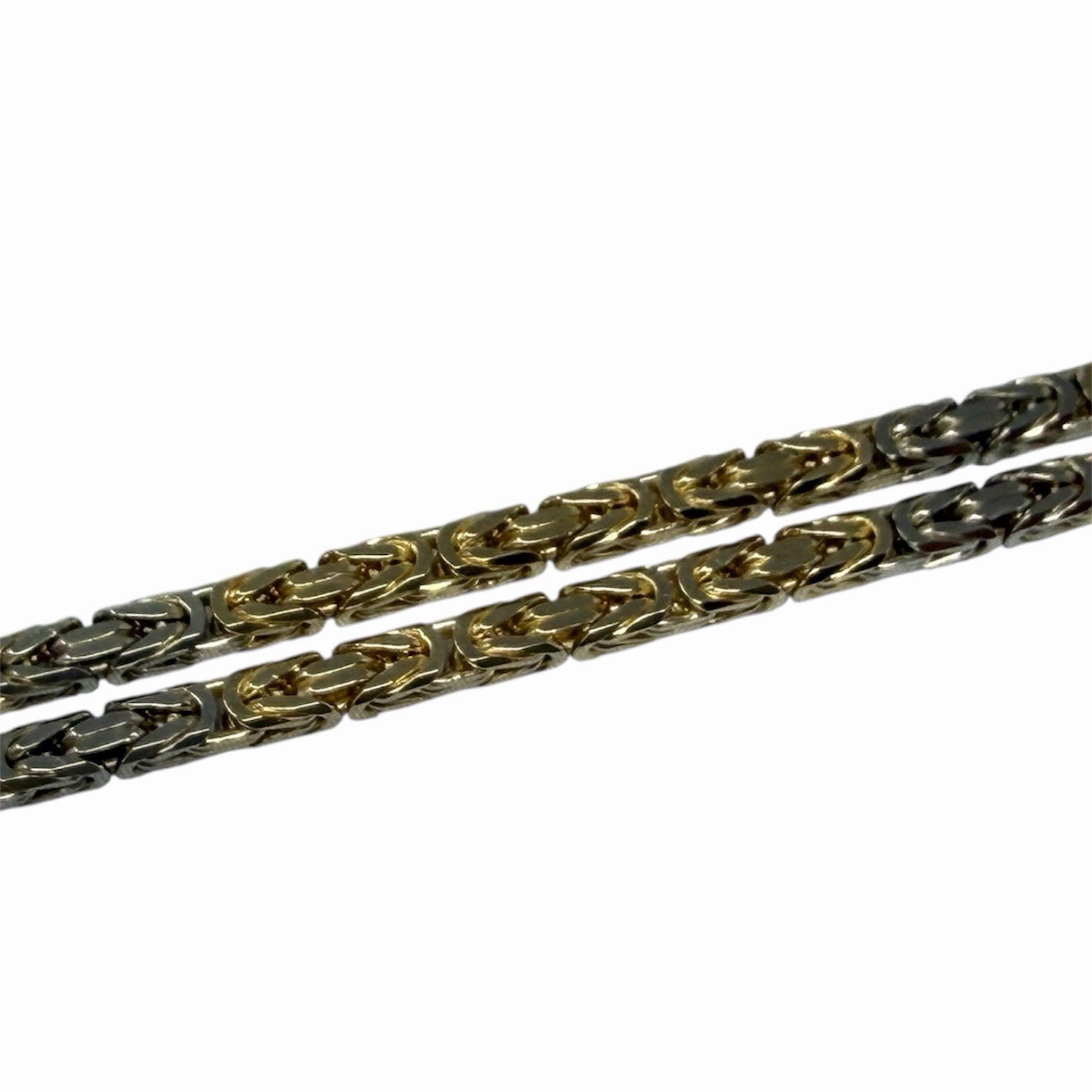 Königskette 585 Gold Halskette 80cm 3,2mm glänzend Massiv 14K 58g Herren