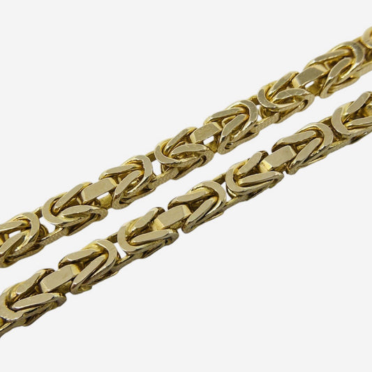 Königskette Gelbgold 14 Karat / 585 50cm Herren 3mm