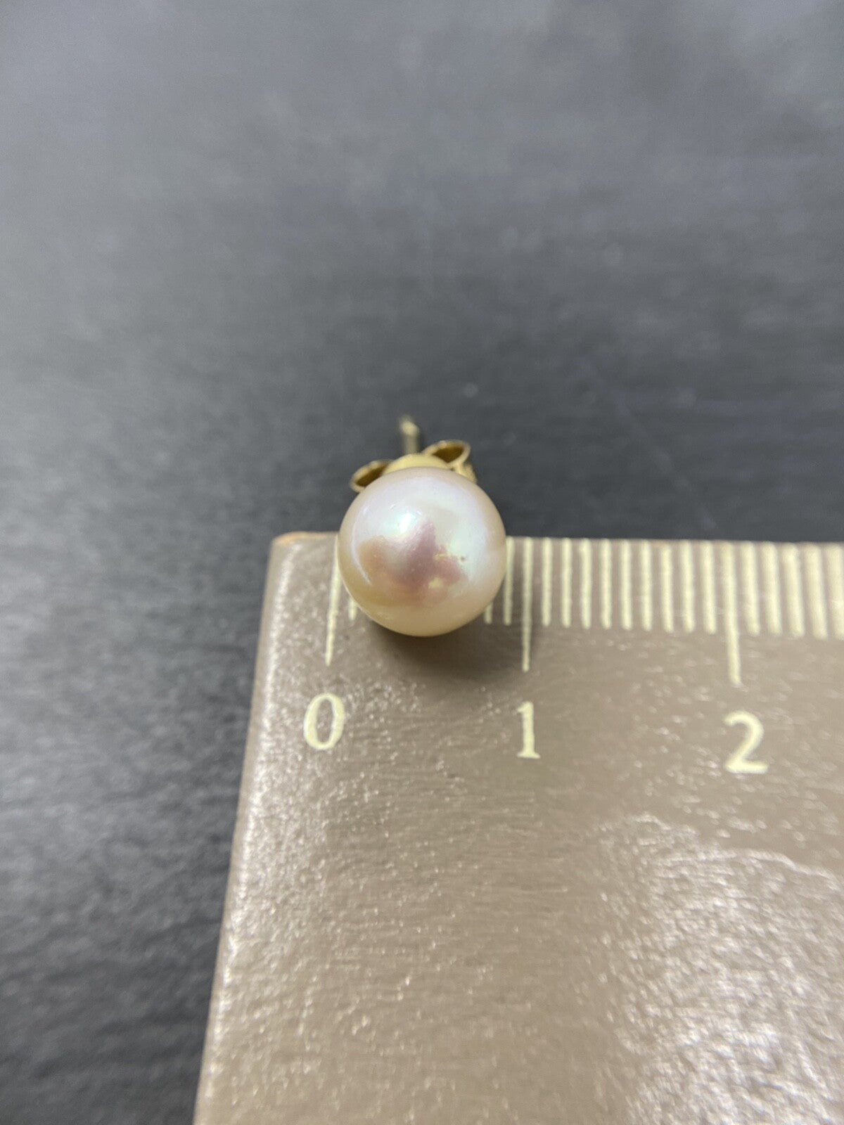 Perlenohrringe  | 14K/585 Gelbgold