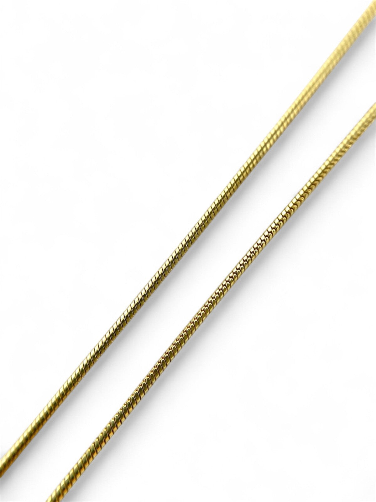 585 Gold Halskette Schlangenkette 45cm 14K