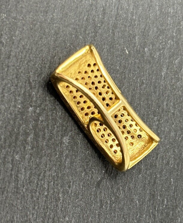 585 Gold Anhänger Diamanten 100 Brillanten 0,5ct 14K