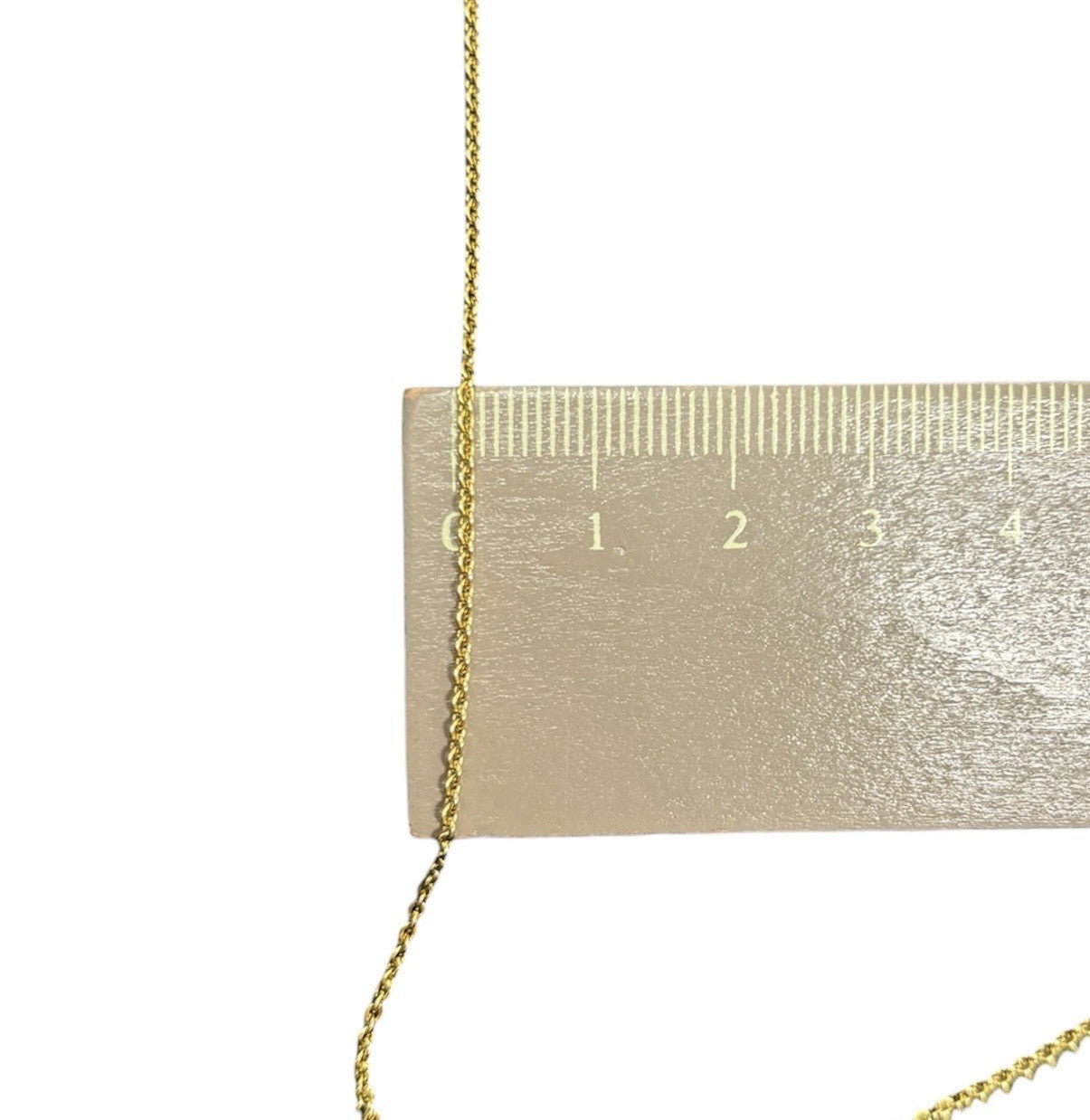 585 Gold Halskette Ankerkette Mit Kreuz Anhänger 41cm 1mm glänzend 14K