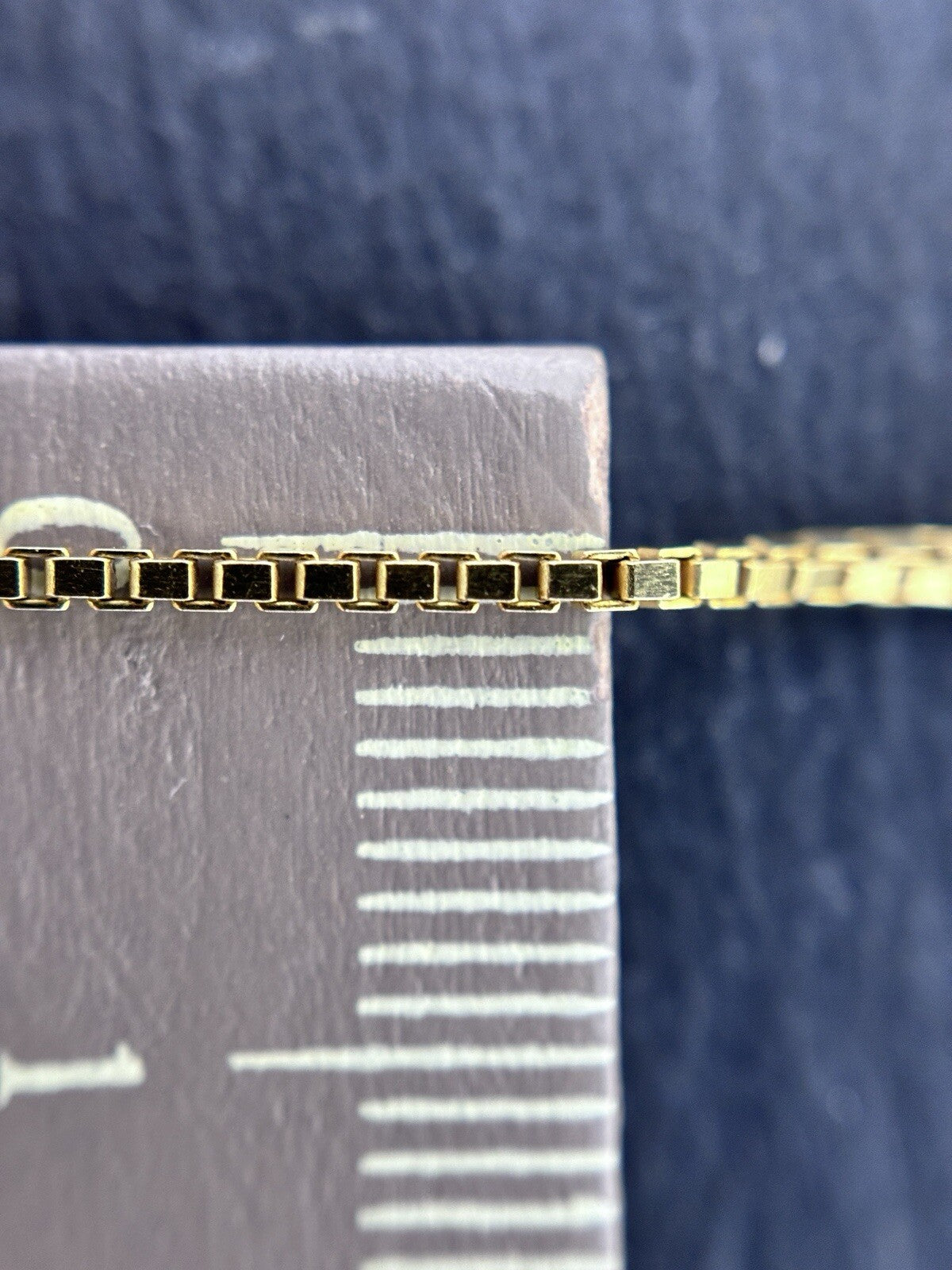 585 Gold Halskette Venezianerkette 42cm 1,2mm glänzend 14K