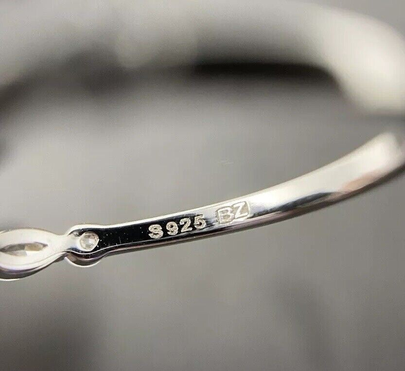 925 Silber Cocktail Ring Zirkonia Ring sehr modernes Design