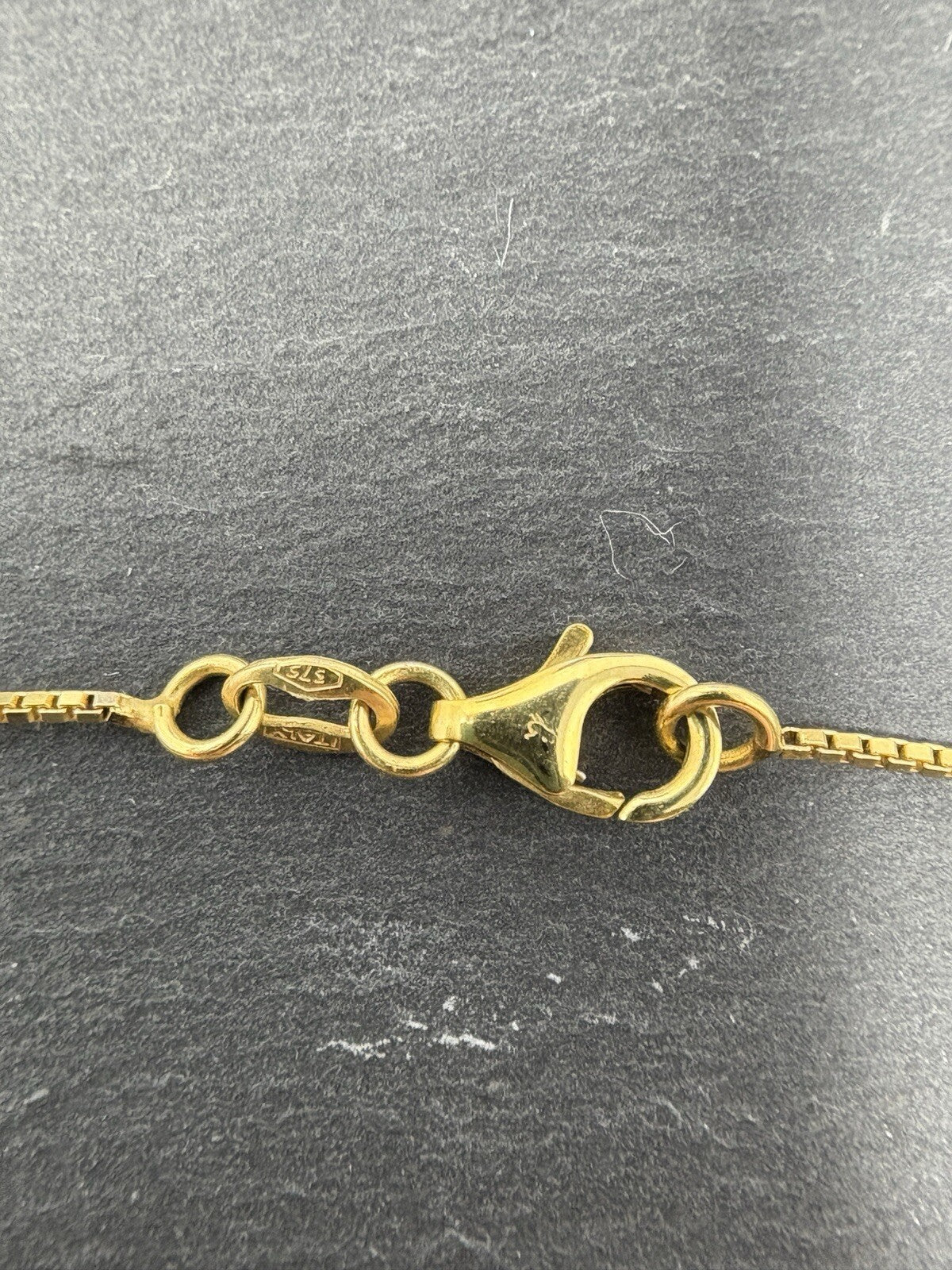 Gold Halskette Mit Kugel- und Quasten-Anhänger 45cm | 9K/375