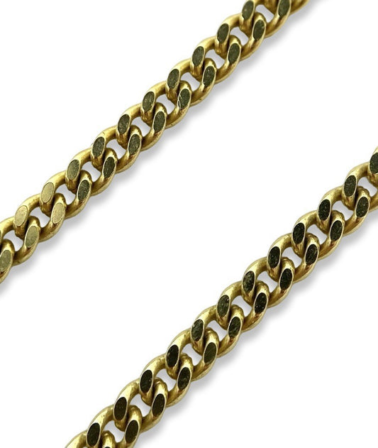 333 Gold Halskette Panzerkette 46cm 8K