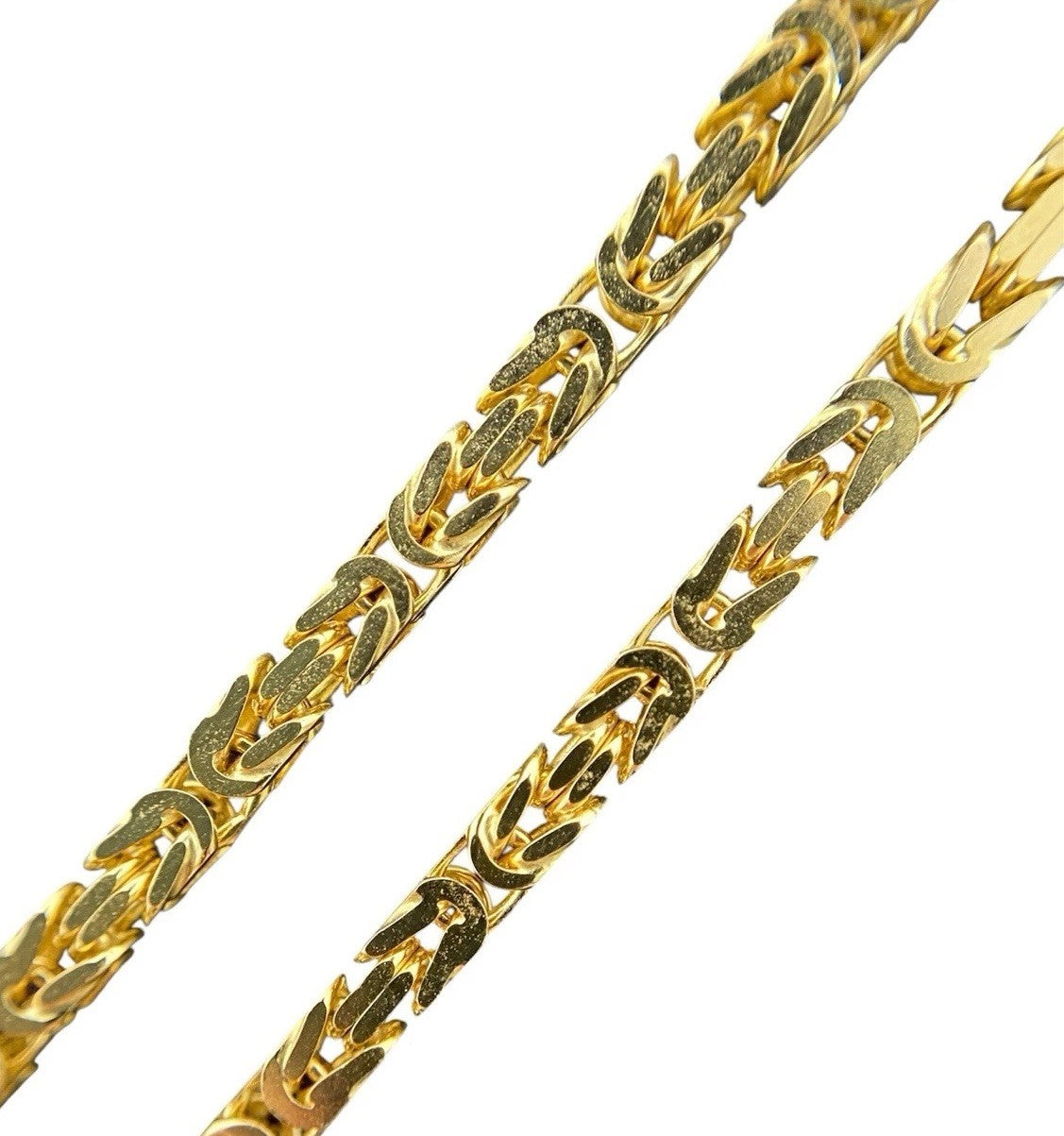 Königskette 14Karat / 585 Gelbgold 80cm Herren