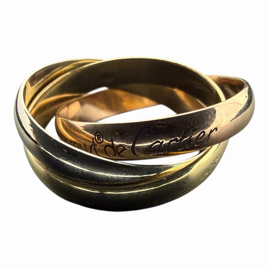 Cartier 750 Trinity Gold Ring Gr.54 18K