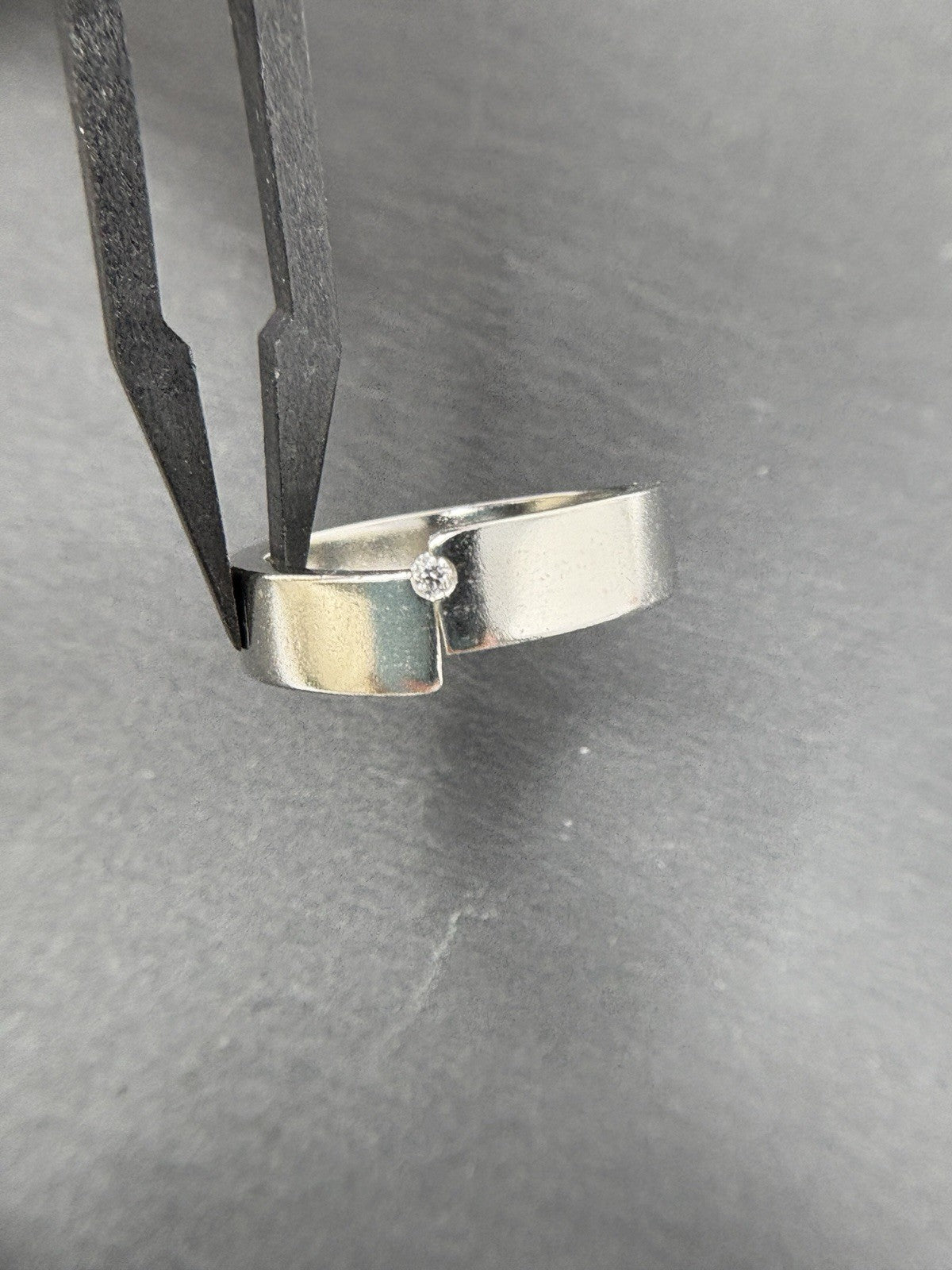 Niessing Ring Platin Brillantenring 950 Gr.58