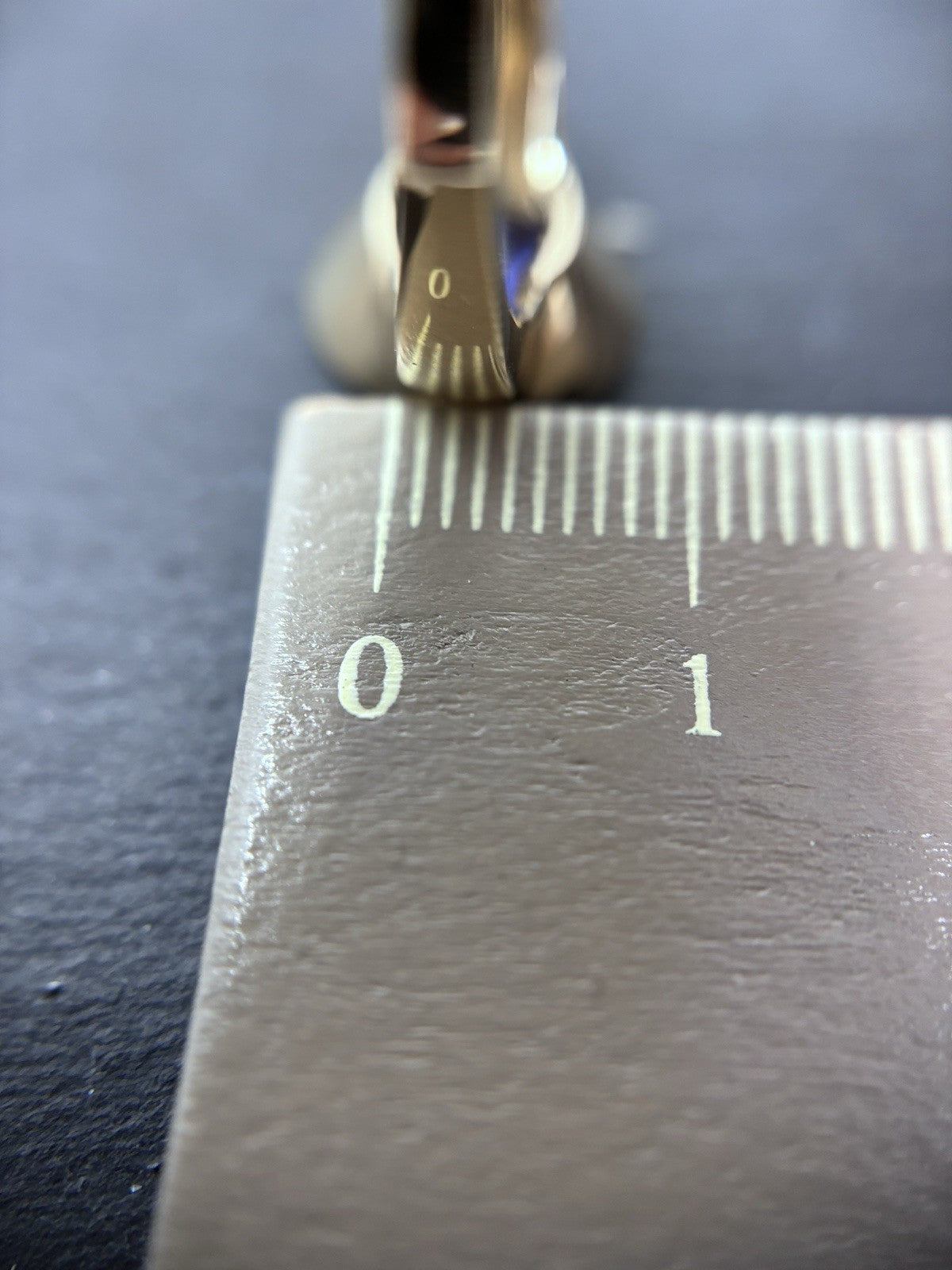 585 Gold Ring Tansanit 5ct Solitärring Harry Ivens 14K