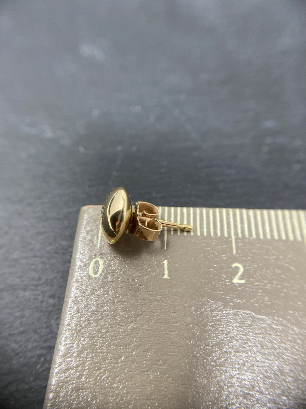 Gelbgold Ohrstecker 0,035ct Brillant | 18K/750