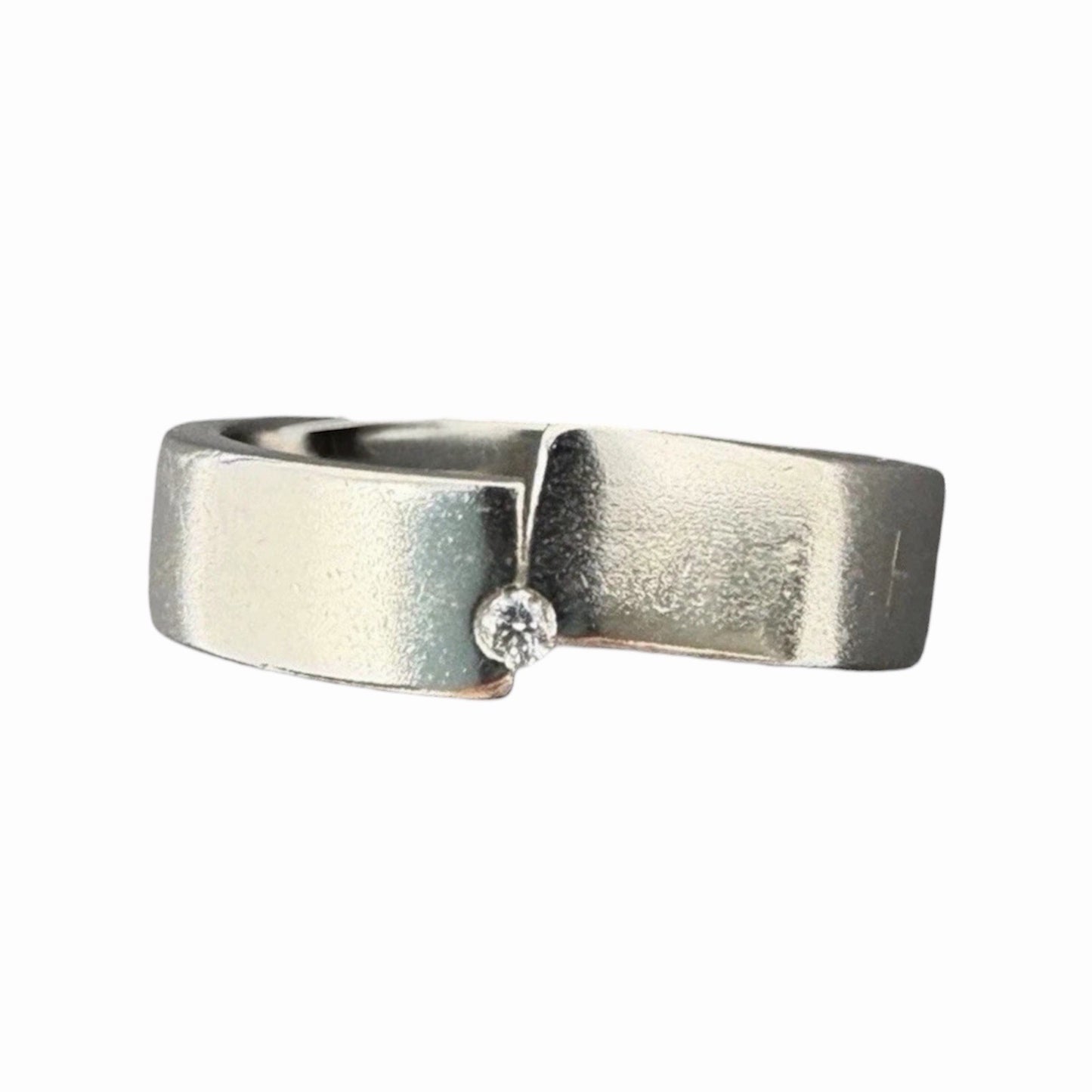 Niessing Ring Platin Brillantenring 950 Gr.58