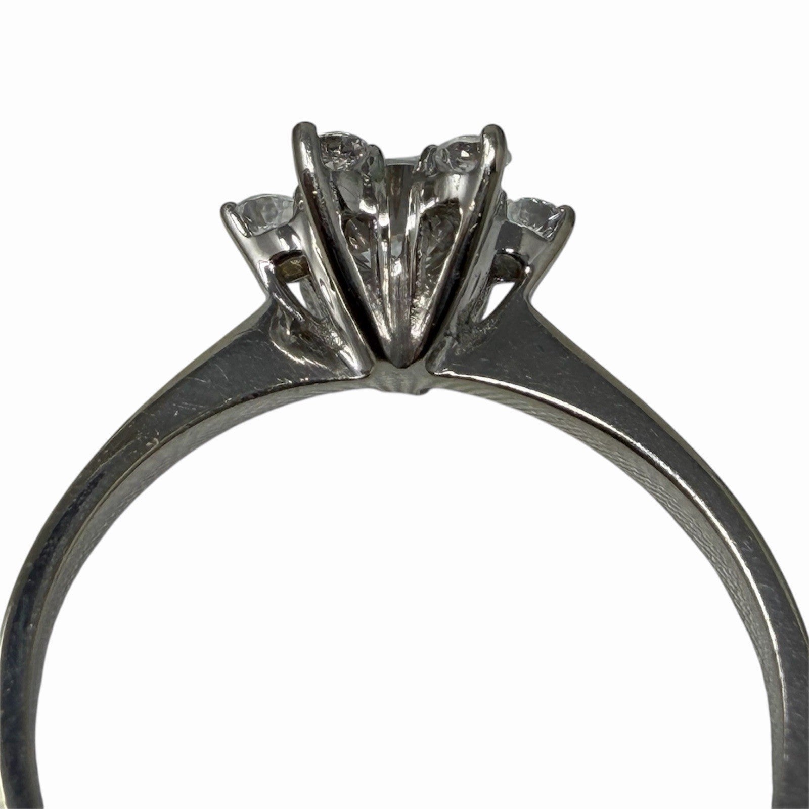 585 Gold Ring 0,65 Carat Diamant Solitärring Gr.54 14K