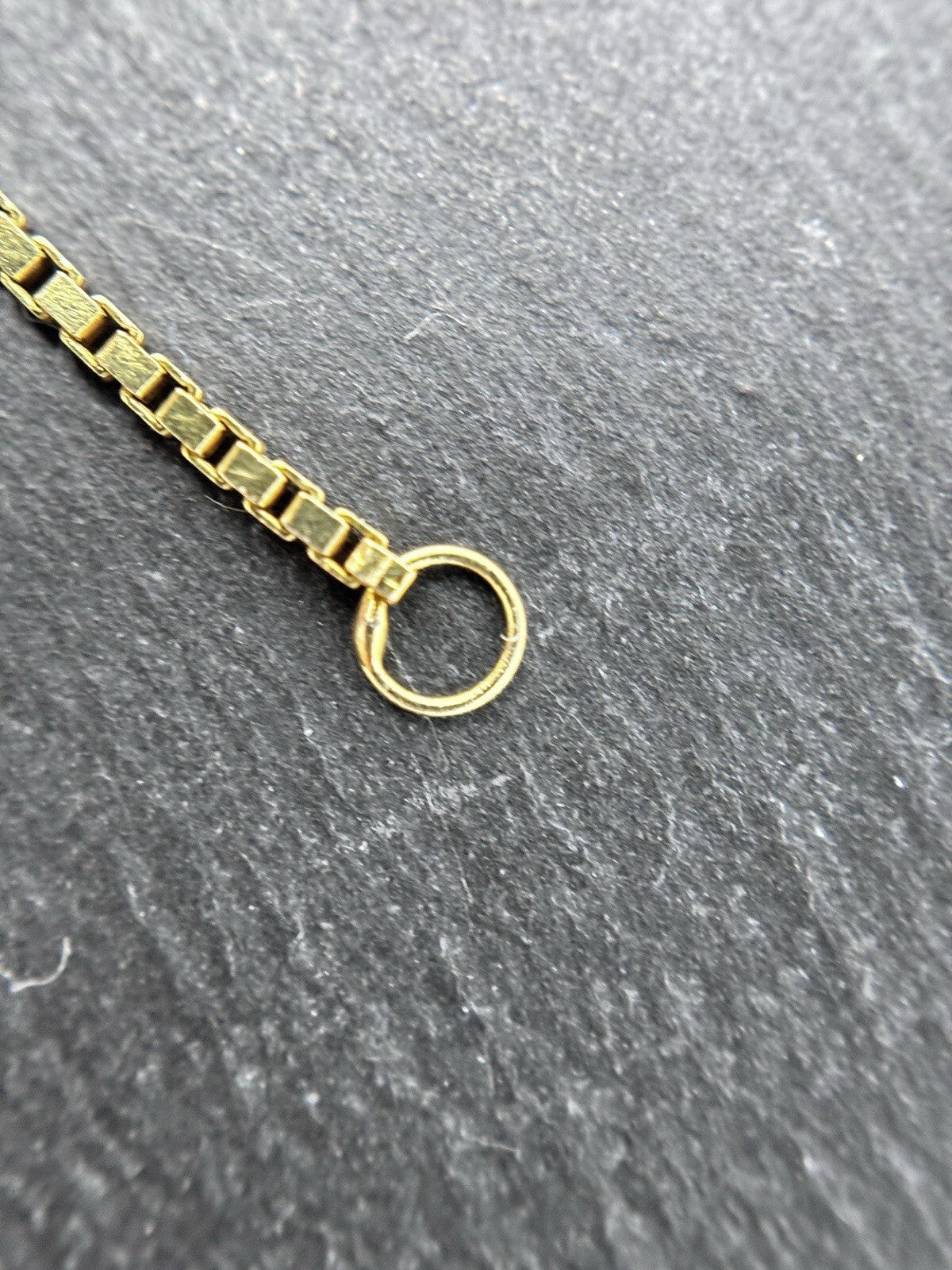 585 Gold Halskette Venezianerkette 42cm 1,2mm glänzend 14K
