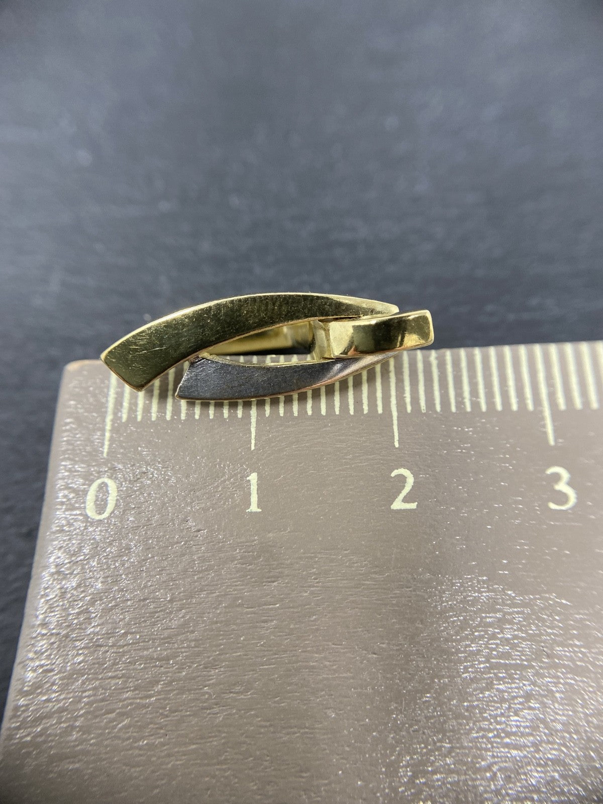 333 Gold Ohrstecker Ohrringe in Bicolor | 8K