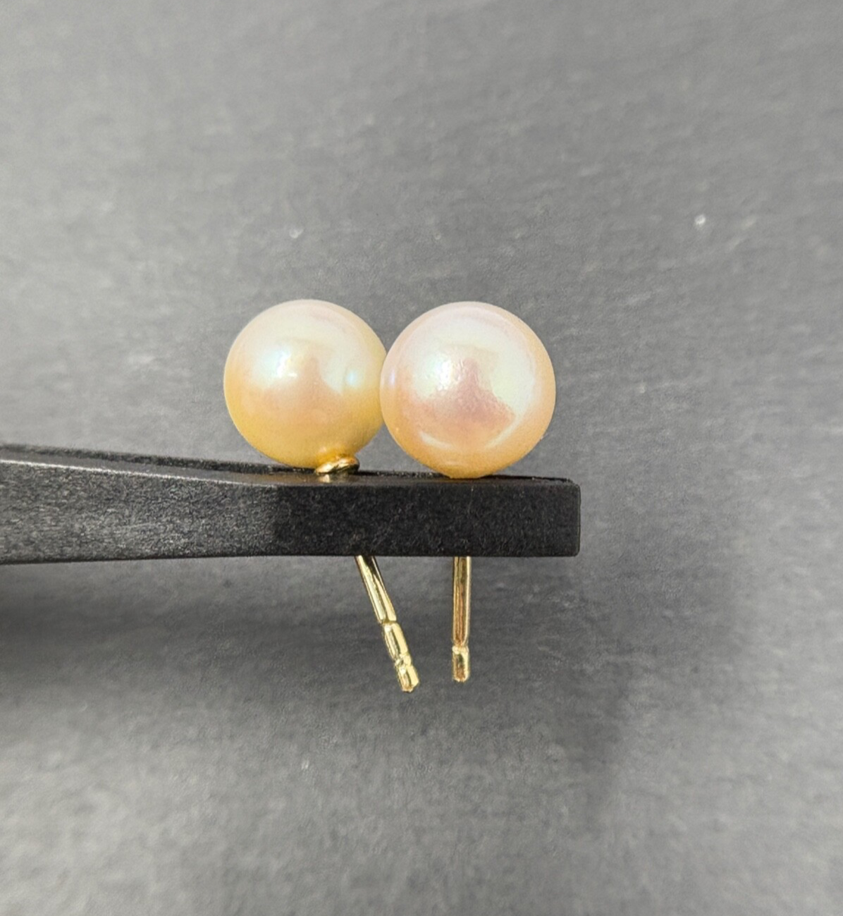 Perlenohrringe  | 14/585 Gelbgold