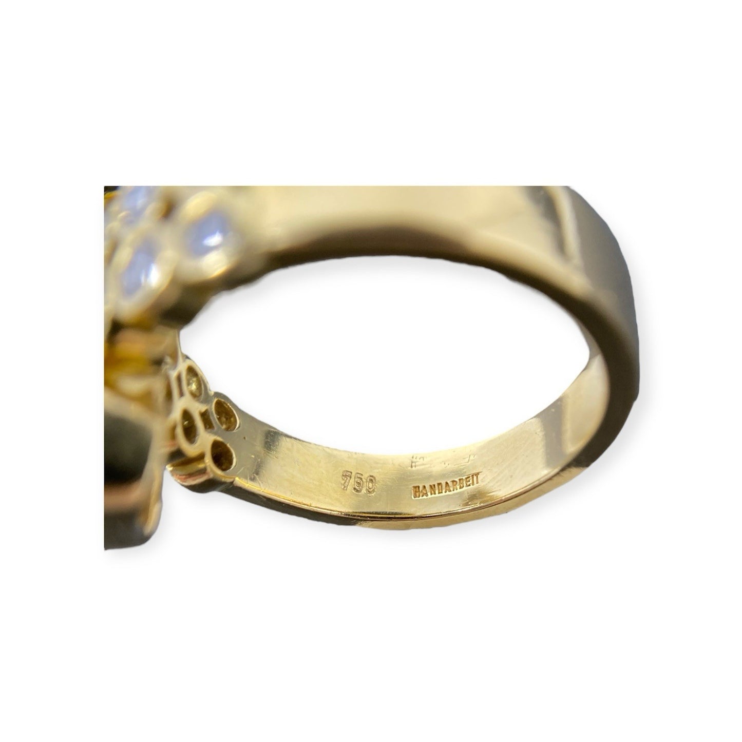 750 Diamant Ring 1ct Brillanten Gr. 56 18K
