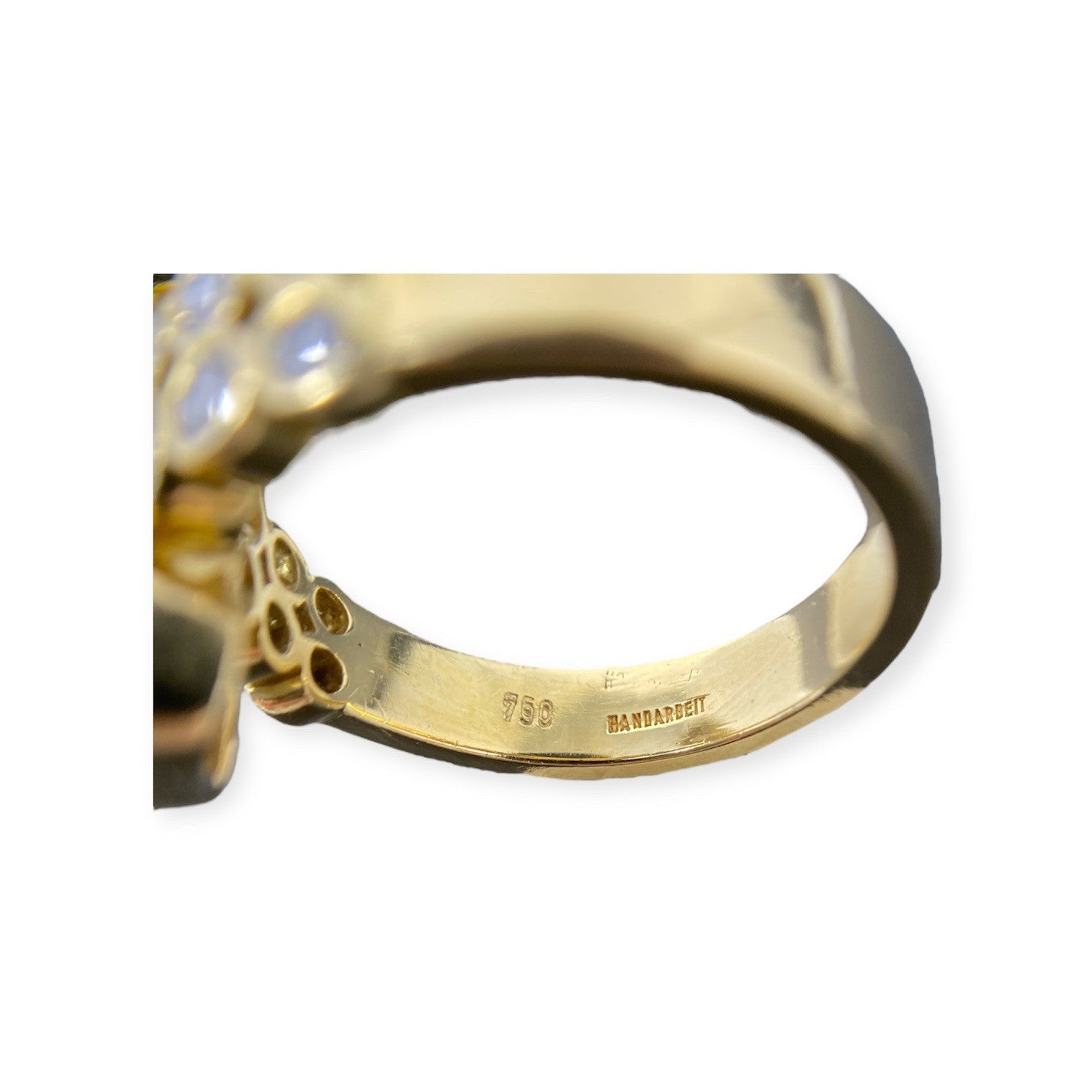 750 Diamant Ring 1ct Brillanten Gr. 56 18K