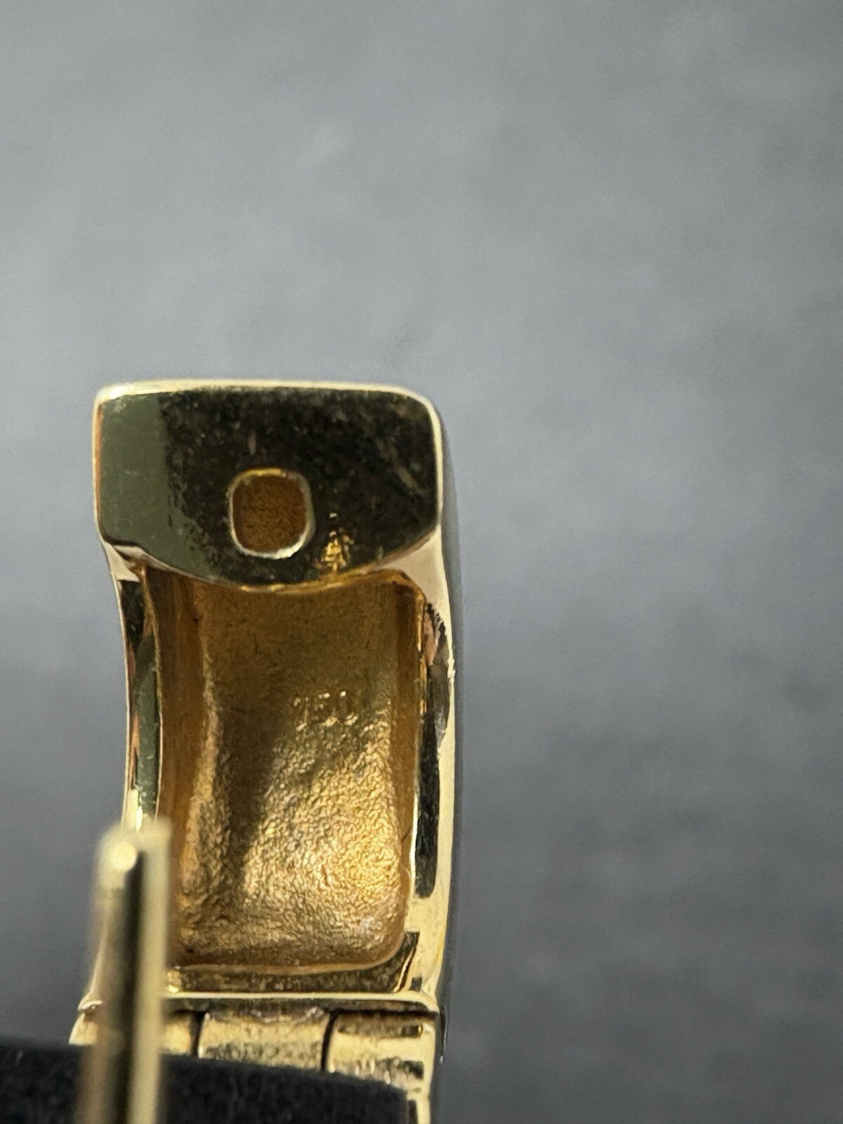 Ohrringe Gelbgold Creolen 0,5ct Brillanten Diamanten 18K/750