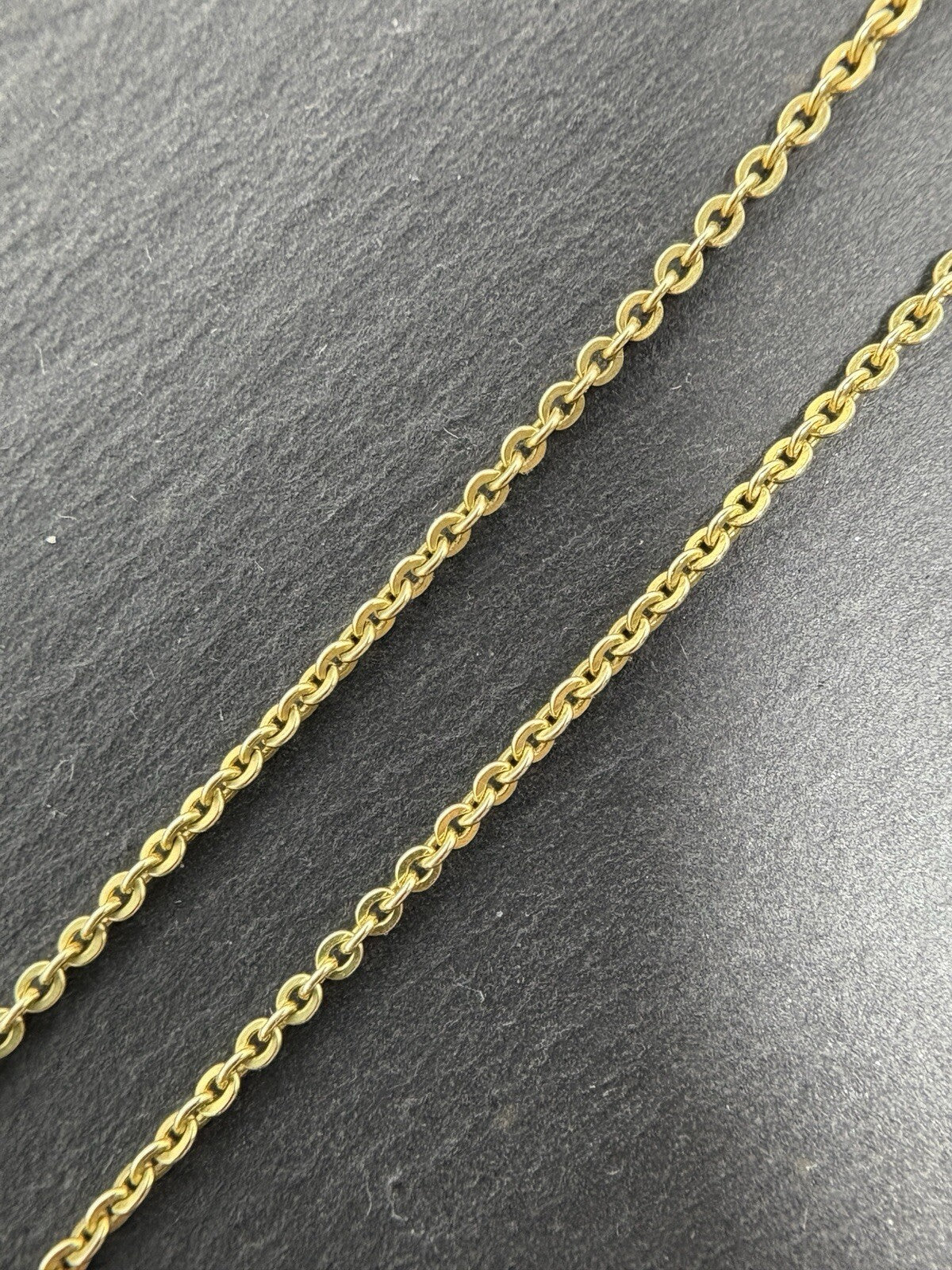 585 Gold Halskette Ankerkette 46cm 2mm 14K