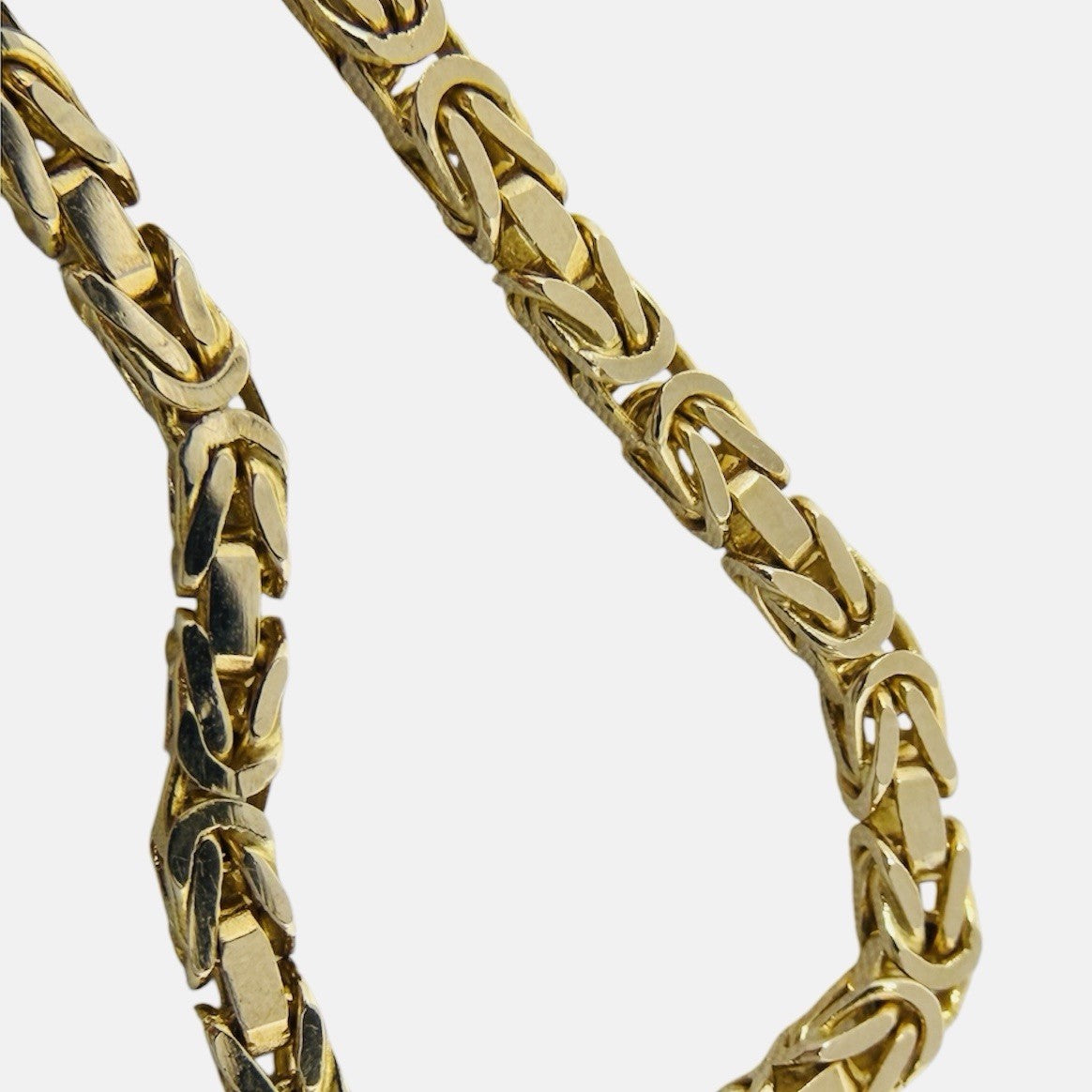 Königskette Gelbgold 14 Karat / 585 50cm Herren 3mm