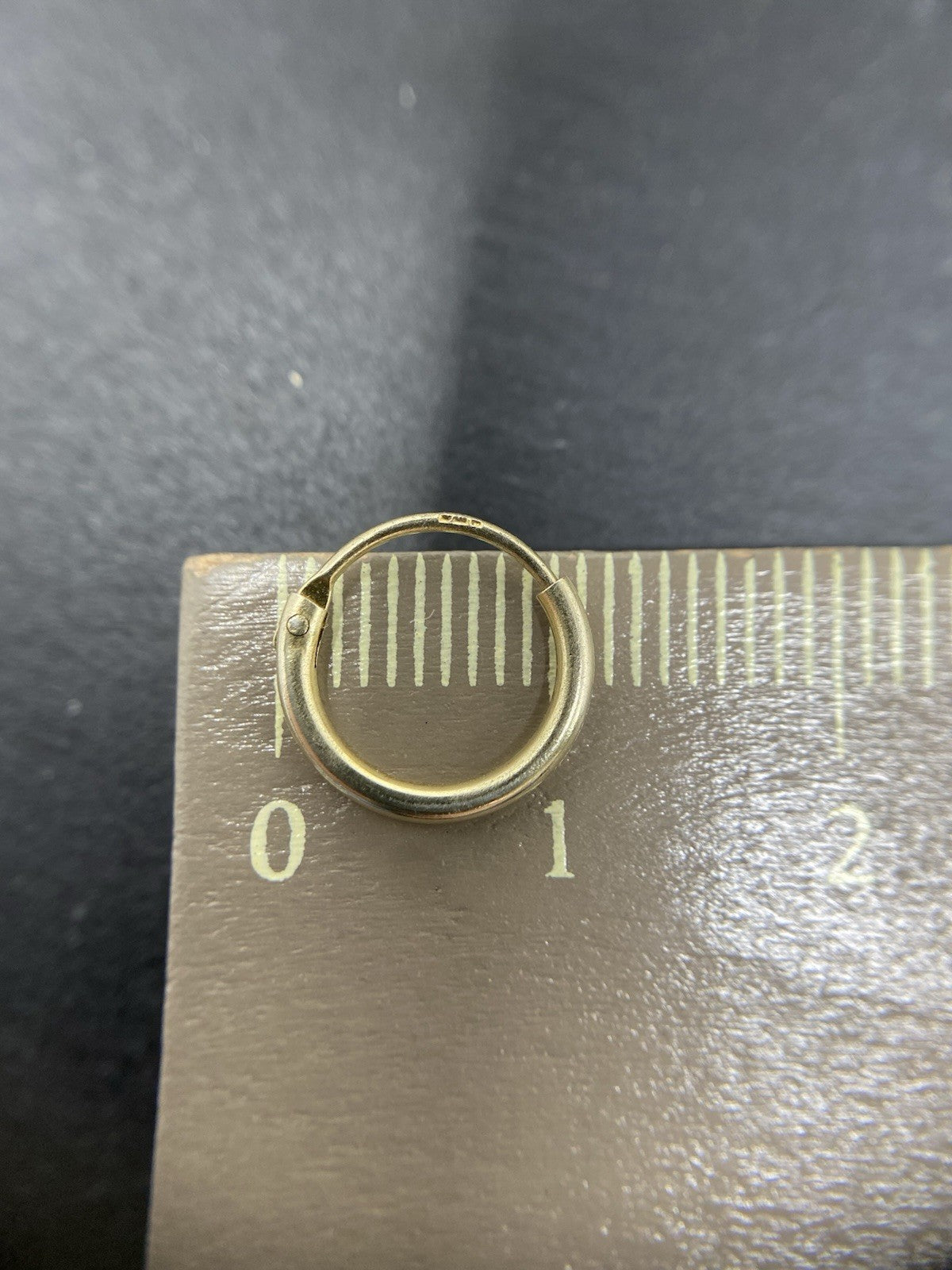 Gelbgold Creolen 8 Karat | 8K/333