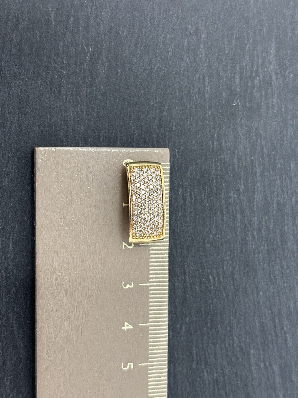 585 Gold Anhänger Diamanten 100 Brillanten 0,5ct 14K