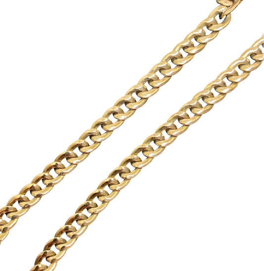 333 Gold Armband Panzerarmband Panzerkette 21cm 4mm 8K