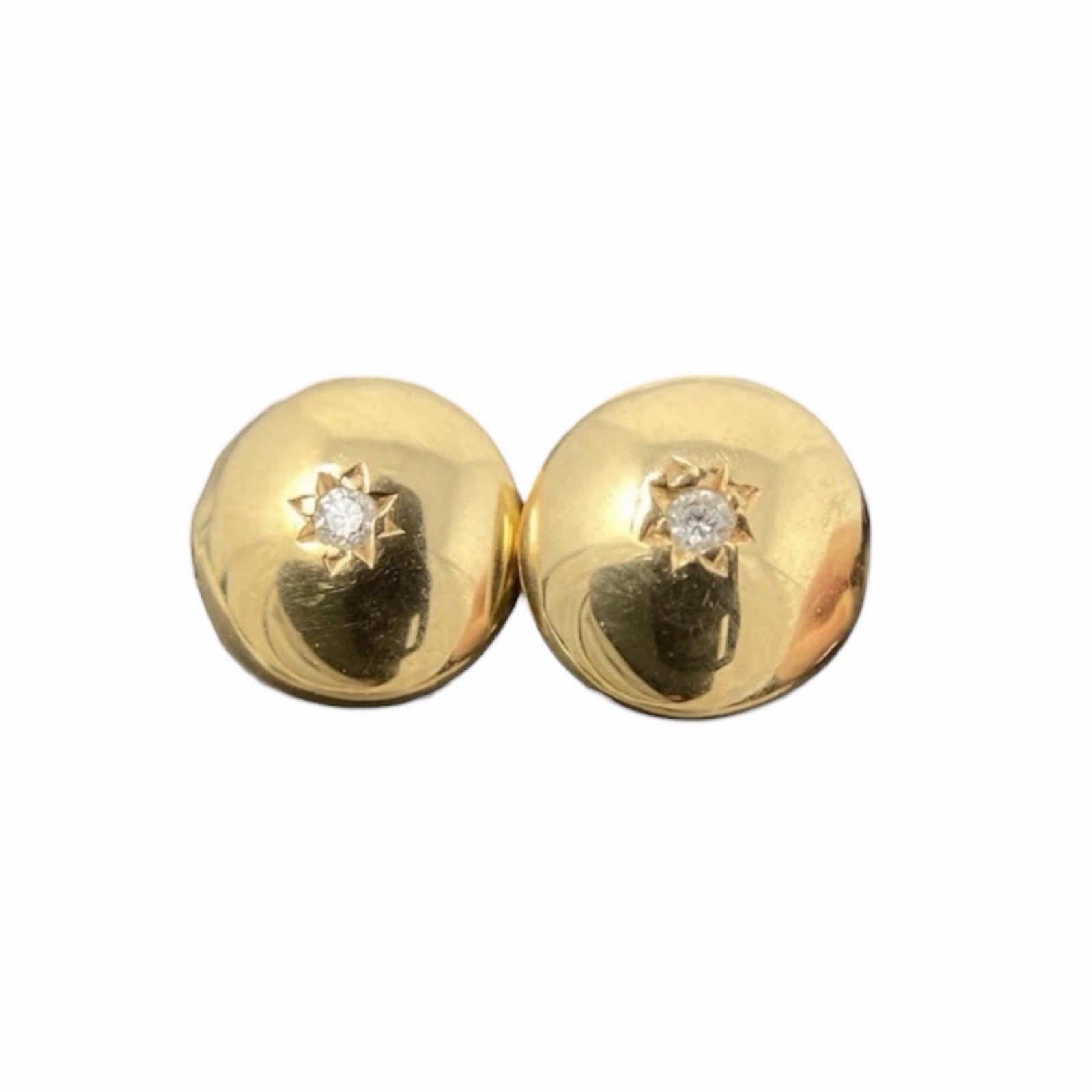 Gelbgold Ohrstecker 0,035ct Brillant | 18K/750