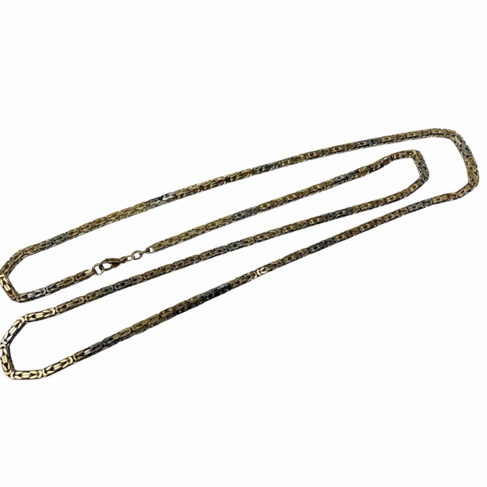Königskette 585 Gold Halskette 80cm 3,2mm glänzend Massiv 14K 58g Herren