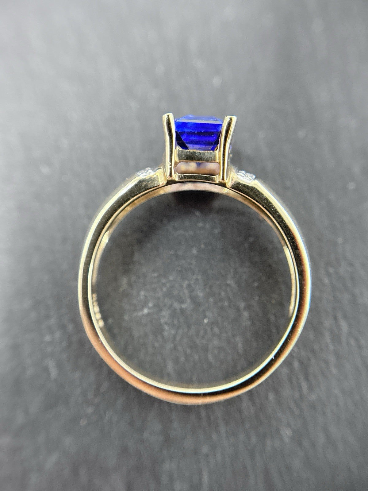 585 Gold Ring Tansanit 1,5ct Solitärring 14K