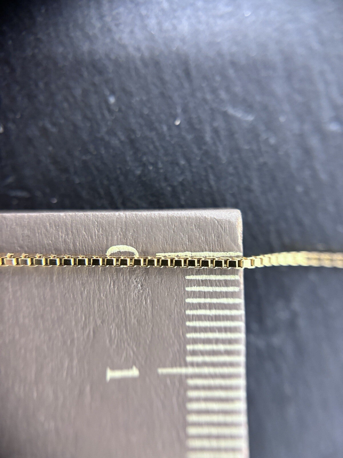 333 Gold Halskette Venezianerkette 42cm 1mm massiv glänzend 8K