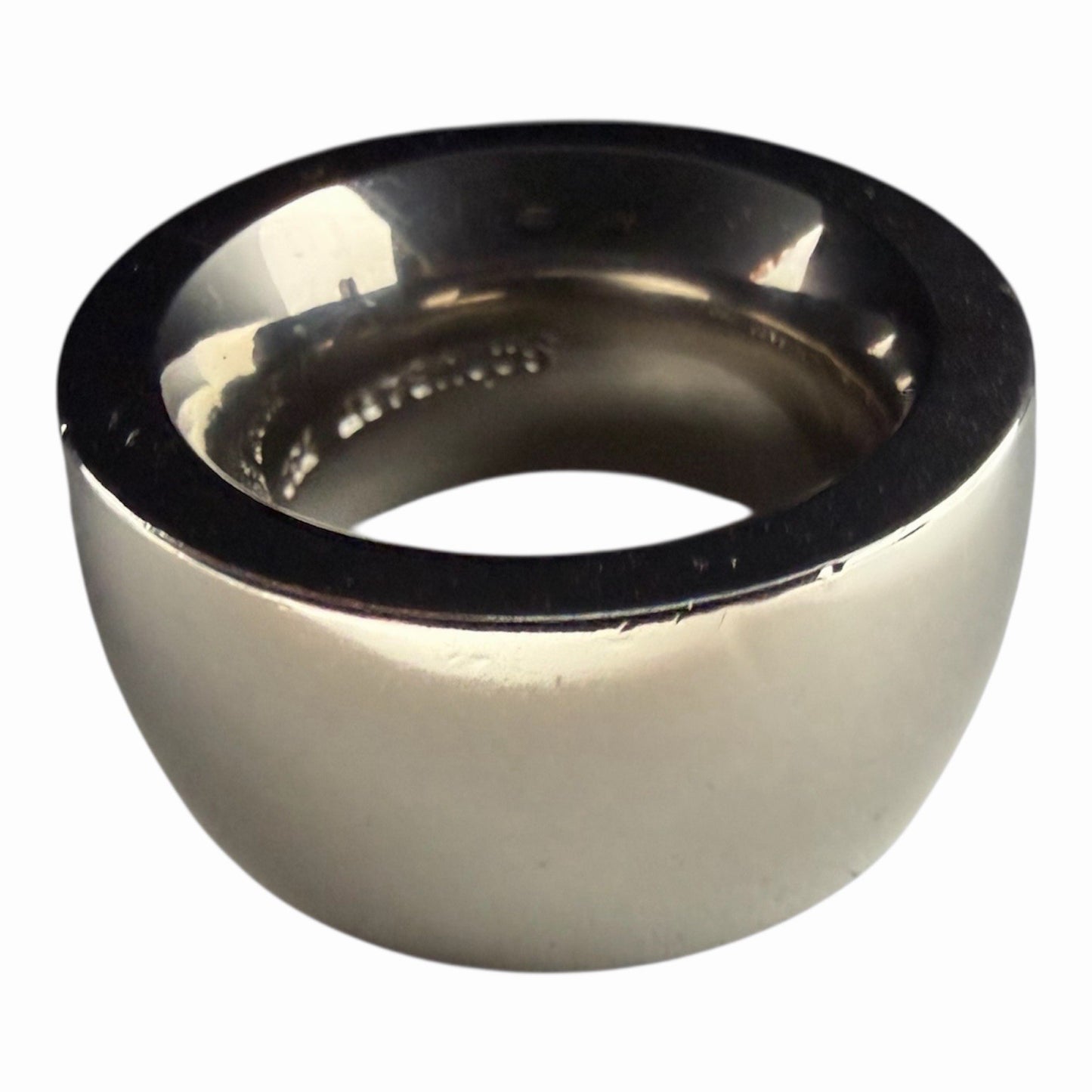 750 Schubart Ring Weißgold Bandring Gr. 60 18K