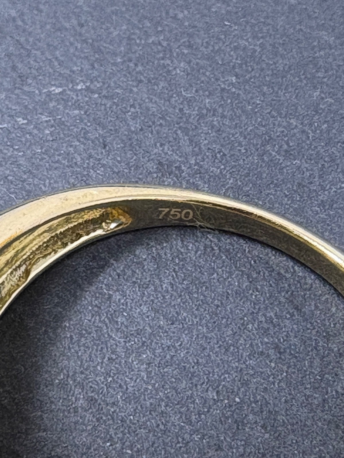 750 Gold Ring Entourage Ring Smaragd 18K
