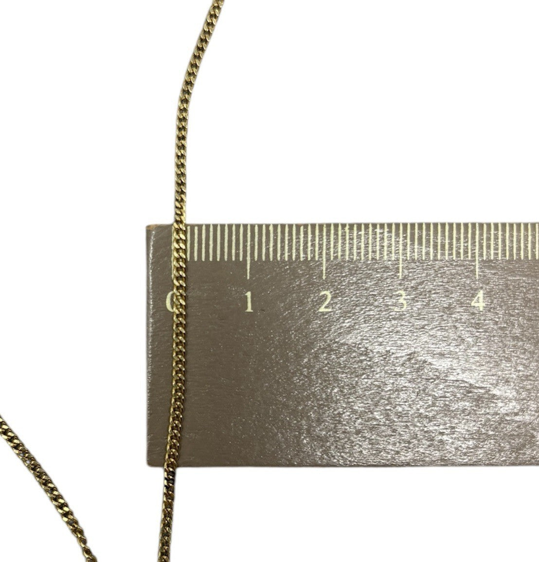 333 Gold Halskette Panzerkette 39cm 1,7mm glänzend 8K