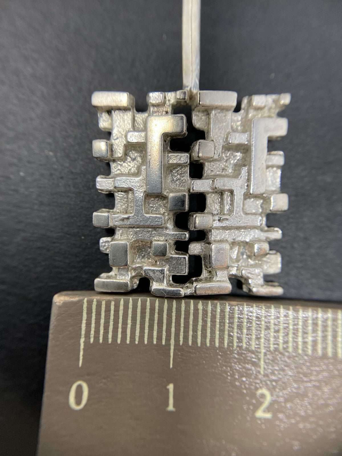 Silber Anhänger Abstrakt 925