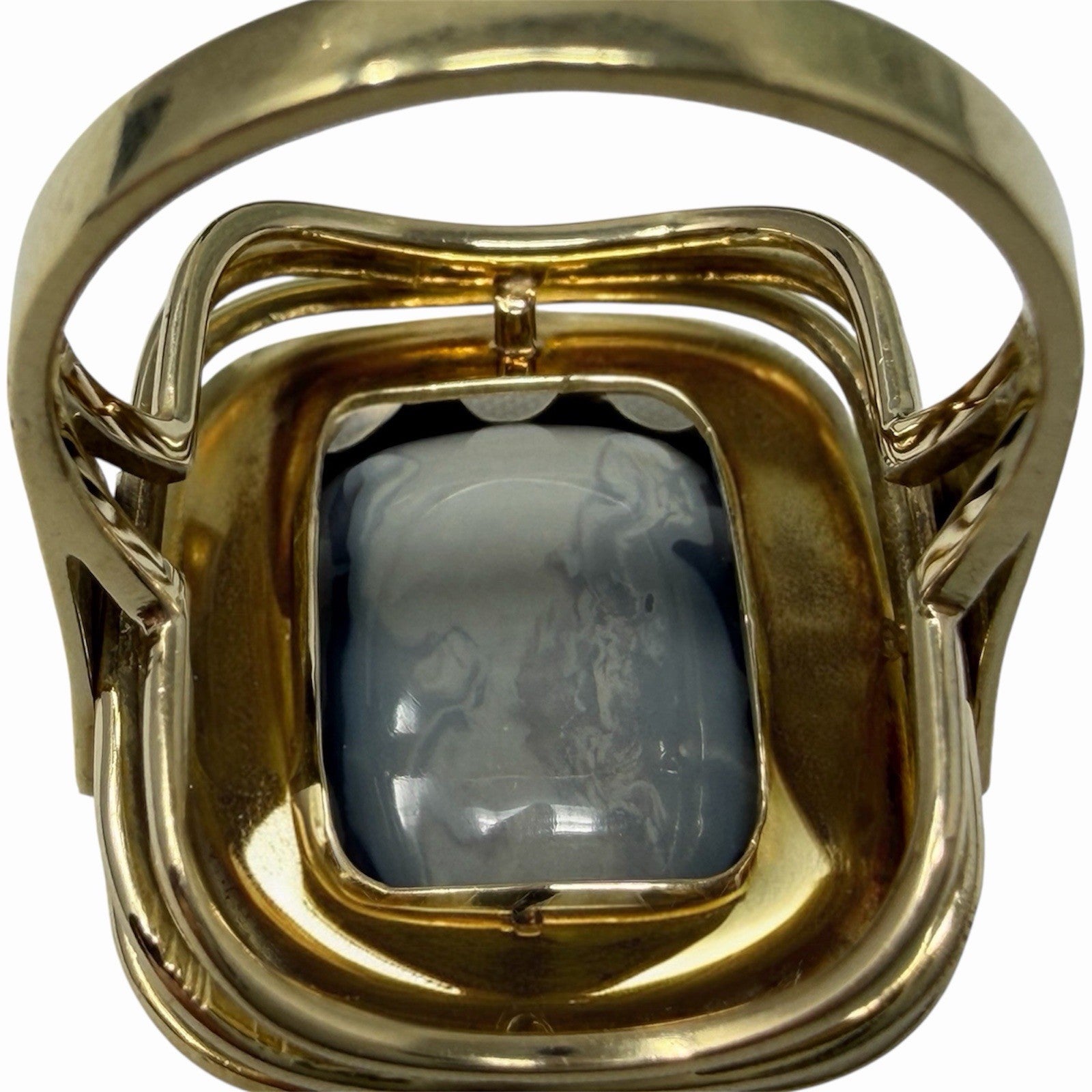 585 Gold Ring Opal Vintage 14K Gr.54